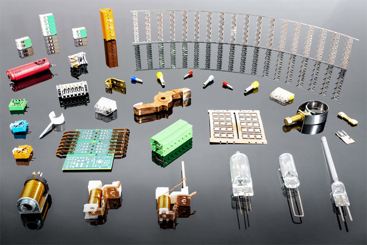 Übersicht Referenzbauteile Elektrotechnik