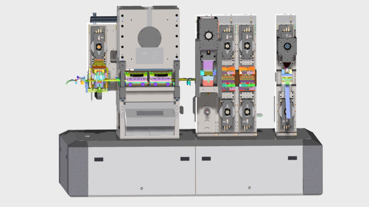 Stanzbiegeautomat mit KSL XL Presse