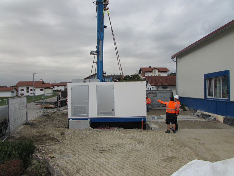 Trafostellung vor Halle 4